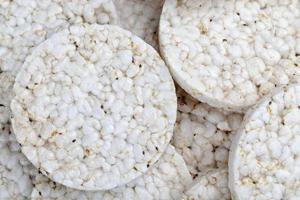 rice breads made from rice cereals photo