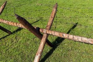 barbed wire, close up photo