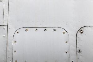 metal surface with rivets photo