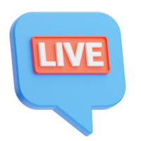 Live-Chat-Illustration 3d png