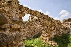 ruins of a fortress in Europe photo