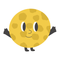 desenho de lua png