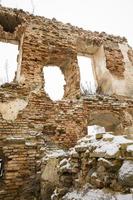 antigua fortaleza, primer plano foto