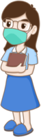 cartoon teacher woman png