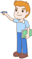 cartoon teacher man png