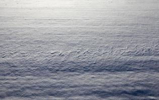 Snow drifts in winter photo