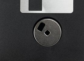 Old computer diskette, close up photo