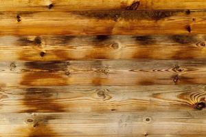 Old wet wooden wall photo