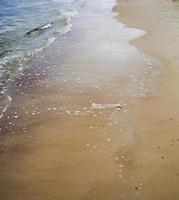 playa de arena de mar foto