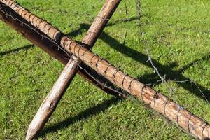 barbed wire, close up photo