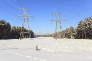 Power in the winter photo