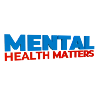 Mental Health Matters 3D render Text png