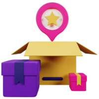 Location 3D Icon Illustration for your website, user interface, and presentation. 3D render Illustration. png