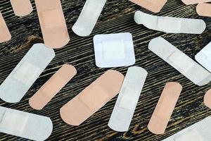 different types of medical band AIDS photo