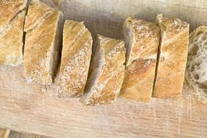 pieces of bread photo