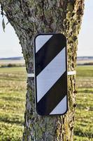 rectangular road sign photo