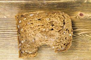 baked from rye flour photo