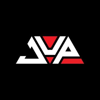 JUP triangle letter logo design with triangle shape. JUP triangle logo design monogram. JUP triangle vector logo template with red color. JUP triangular logo Simple, Elegant, and Luxurious Logo. JUP