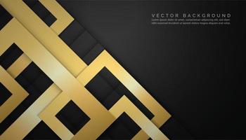 Abstract modern luxury with shapes background collection-01 vector