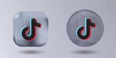 Tik Tok Icon Vector Art, Icons, and Graphics for Free Download