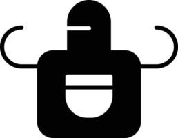 Apron Glyph Icon vector