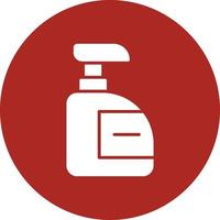 Detergent Glyph Circle Multicolor vector