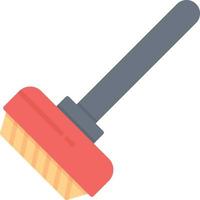 Broom Flat Icon vector