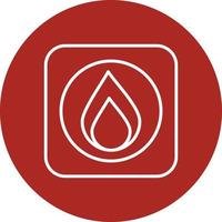 Emergency Button Line Circle Multicolor vector