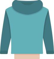 Sweatshirt Flat Icon vector