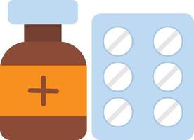 Medication Flat Icon vector