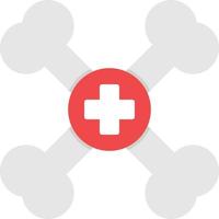 Bones Flat Icon vector