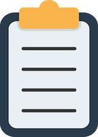 Check List Flat Icon vector
