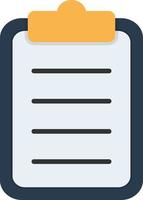 Check List Flat Icon vector