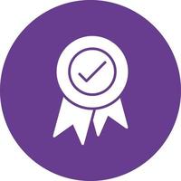 Badge Glyph Circle Multicolor vector