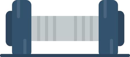 Dumbbells Flat Icon vector