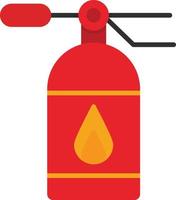 Fire Extinguisher Flat Icon vector