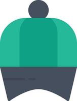 Cap Flat Icon vector