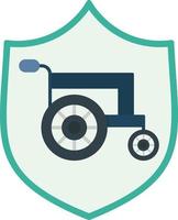 Insurance Flat Icon vector