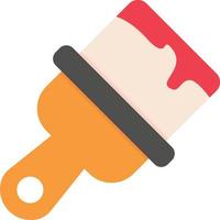 Paint Brush Flat Icon vector