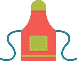 Apron Flat Icon vector