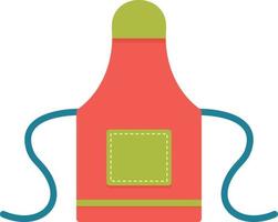 Apron Flat Icon vector