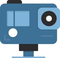 Action Camera Flat Icon vector