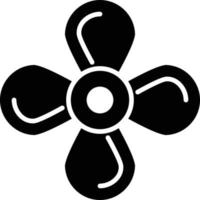 Propeller Glyph Icon vector