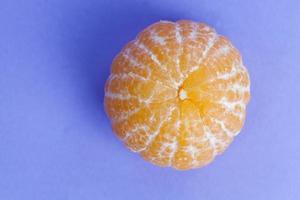 orange on a purple background photo