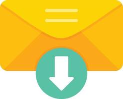 Inbox Flat Icon vector