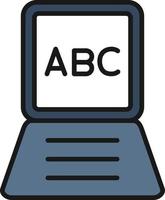 Learning Line Filled vector