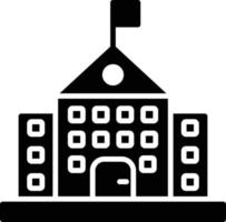 School Glyph Icon vector