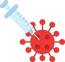 Vaccination Flat Icon vector