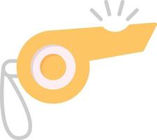 Whistle Flat Icon vector