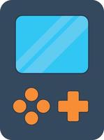 Video Console Flat Icon vector